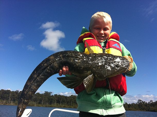Fishing school in session